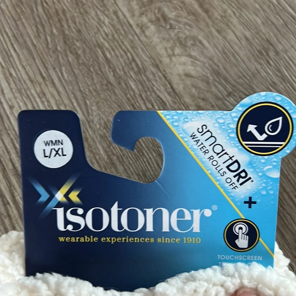 Isotoner SmartDri microsuede mittens